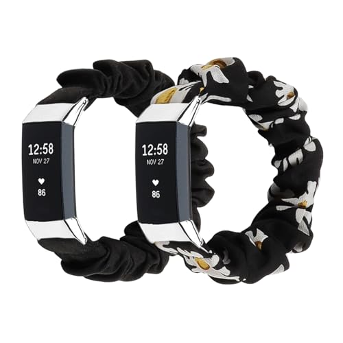 Correas elásticas compatibles con Fitbit Charge 3/4 SE miniatura 1