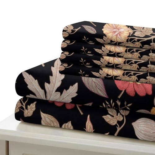 Housse de couette microfibre ultra douce de qualité supérieure style baroque - 7