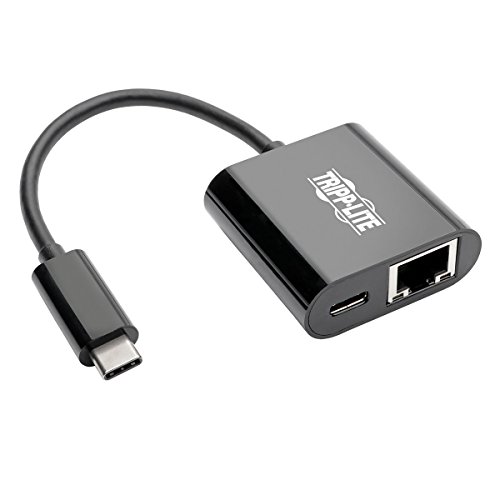 Adaptador USB C a Ethernet Gigabit Tripp Lite miniatura 1
