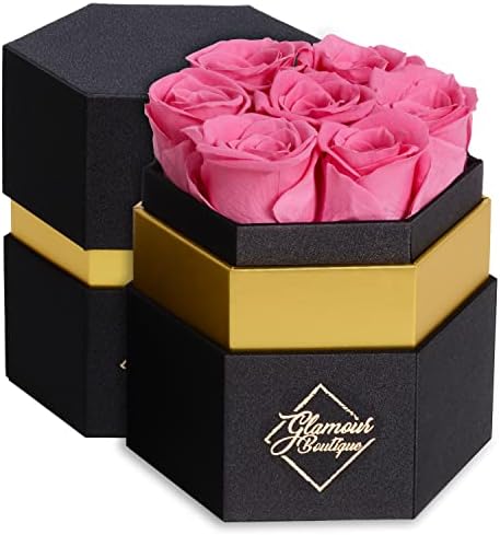 GLAMOUR BOUTIQUE 7-Piece Forever Pink Rose Box