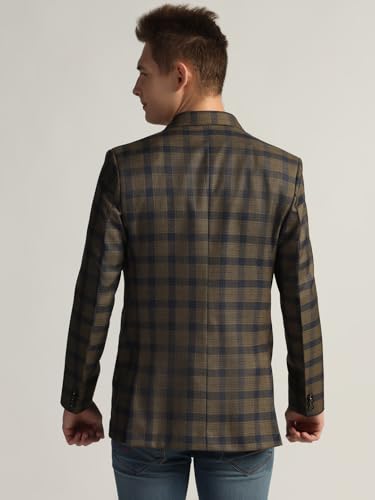 Image of TAHVO Tweed Blazer for Men - Formal & Casual Winter Wear Blazer