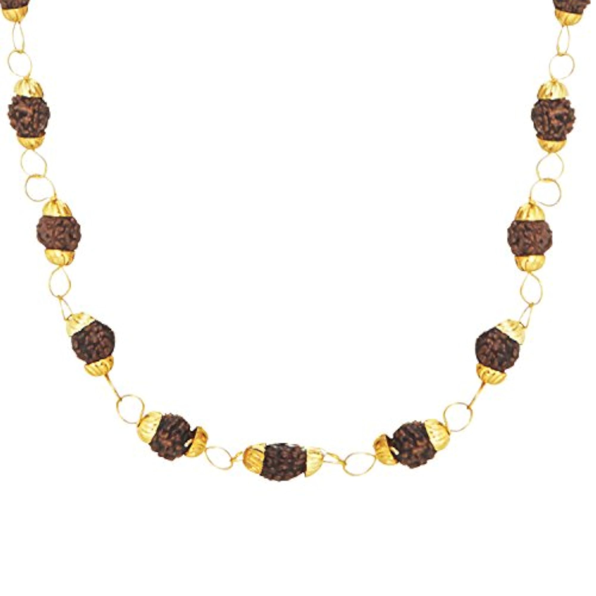 Rudraksha Mala Necklace Combo for Men, Spiritual Gift