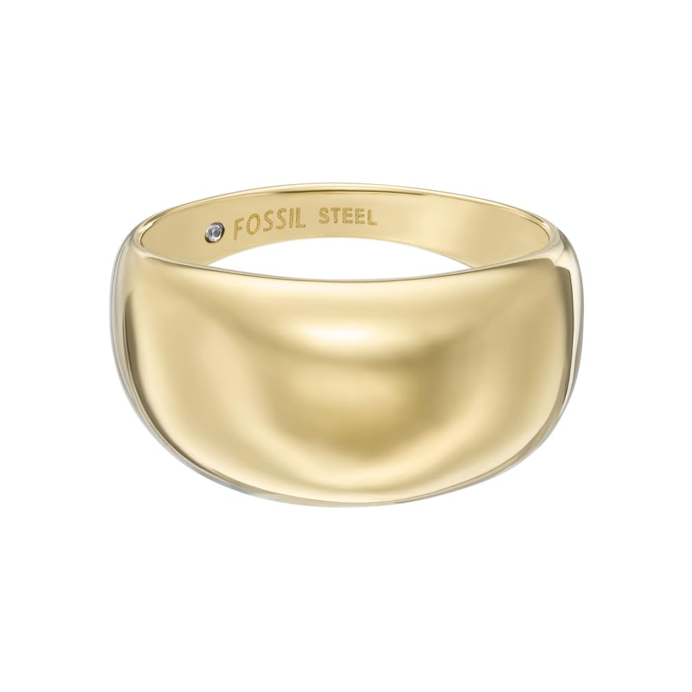 Fossil Damen-Edelstahlband Ringe