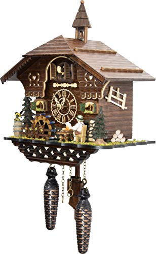 Cuckoo Palace 095-CP-182QM Cuckoo-Palace German Cuckoo Clock - The Brotzeit House - With Quartz Movement thumb #6