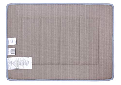 FABBRICA HOME Ultra-Soft Extra-Thick Memory Foam Bath Mat (17 in x 24 in, Sky Blue)