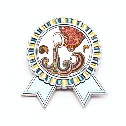 Pin's constellation zodiaque broche badge métal médaille pour veste et costume