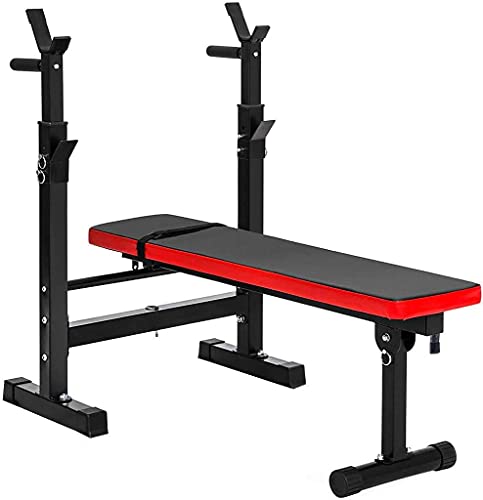 Fitness Equipment Dumbbell Bench Adjustable Weight Bench with Dumbbell Rack, Utility Barbell Lifting Press Exercise Folding Dumbbell Bench, Home G-ym Strength T, -  EHVYBDX, Y428D0458