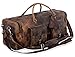 KomalC 28 inch Duffel Bag Travel Sports Overnight Weekend Leather Duffle Bag for Gym Sports Cabin Holdall bag