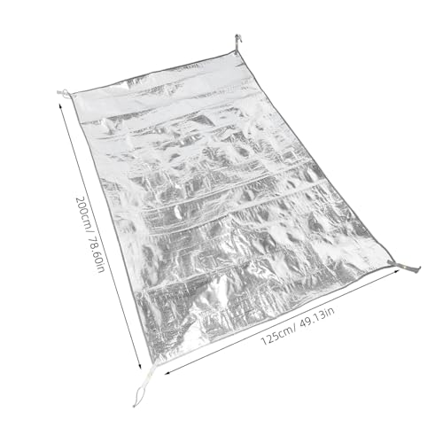 Tapis de camping isolant alu pliable pour sol de tente de randonnée - 4
