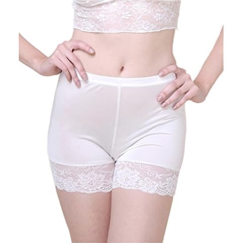 Forever Angel Silk Knitted Lace Hot Pants Cover