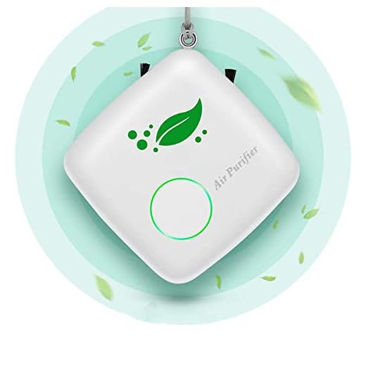 Portable Air Purifier Personal for Home, Mini Wearable Air Purifier Necklace Smoke Eliminator for Car, USB Charging Bedroom Travel Air Cleaner for Smoke, Dust, Pollen, Pets Smell