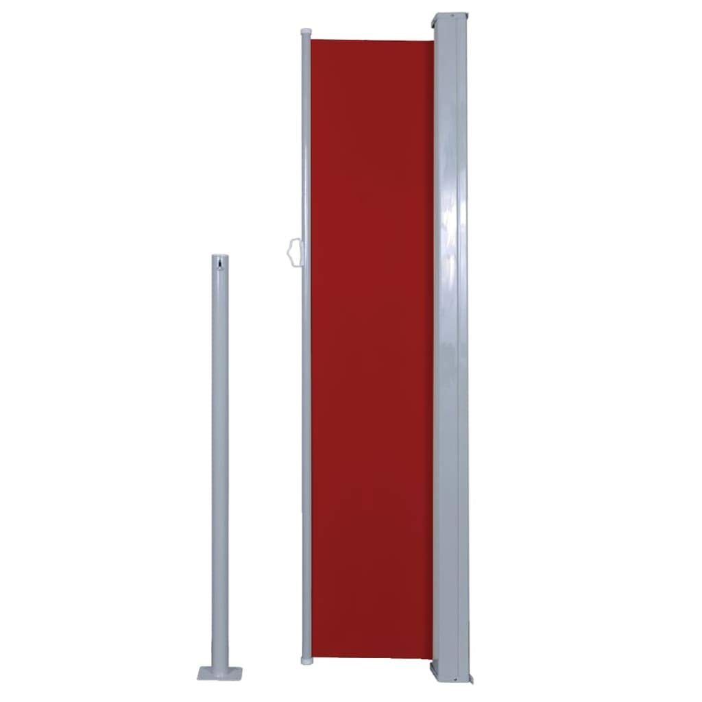Tidyard Seitenmarkise 140x300 Cm – Ausziehbarer Sicht- Und Sonnenschutz Für Balkon & Terrasse, Braun