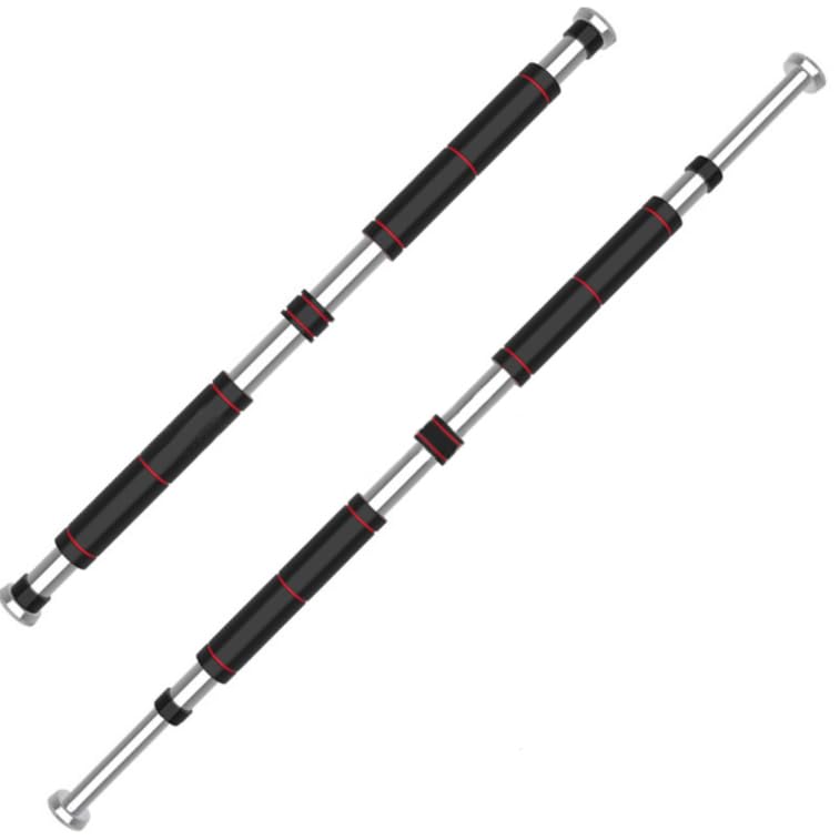 Barra de dominadas de acero resistente para puerta, barra de dominadas para interiores, gimnasio en casa, equipo multifuncional de entrenamiento de fuerza para la parte superior del cuerpo, portátil