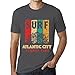 Produktbild Herren Grafik Tee Shirt Surf Summer Time Atlantic City Graue Maus