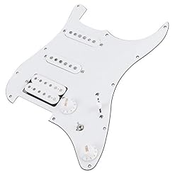 Pickguard pré-câblé de guitare électrique, Pickguard de guitare électrique SSH Humbuckers pour guitare électrique - Les Beatles, Paul McCartney, John Lennon, RIngo Starr, George Harrison Pickguard pré-câblé de guitare électrique, Pickguard de guitare électrique SSH Humbuckers pour guitare électrique – Image 3