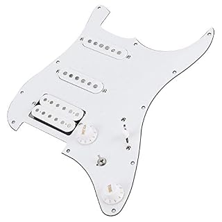 Pickguard pré-câblé de guitare électrique, Pickguard de guitare électrique SSH Humbuckers pour guitare électrique - Les Beatles, Paul McCartney, John Lennon, RIngo Starr, George Harrison Pickguard pré-câblé de guitare électrique, Pickguard de guitare électrique SSH Humbuckers pour guitare électrique – Image 3