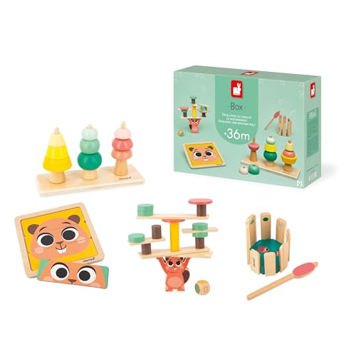 Janod 4-Piece Learning Toy Set