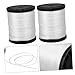 Gadpiparty 2rolls Heavy Duty Twine Nylon String for Tools Gardening Bundling Twine Construction String Easy to Cut Outdoor Use