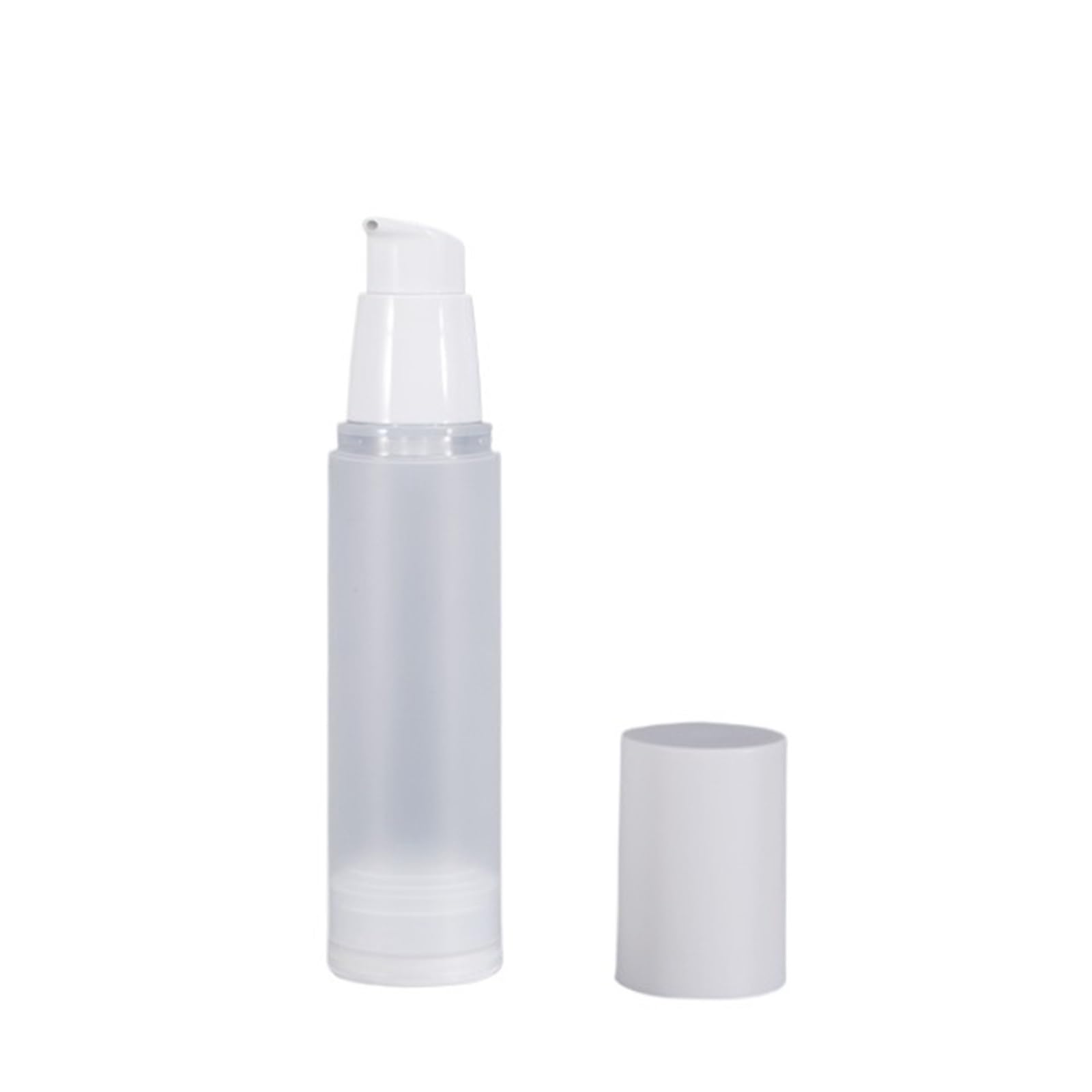 WEOKDFHA Empty Spray Bottle 3pcs Refillable Frosted Empty Vacuum Pump Lotion Bottles Dispenser Plastic Travel Cosmetic Container Portable Spray Bottle