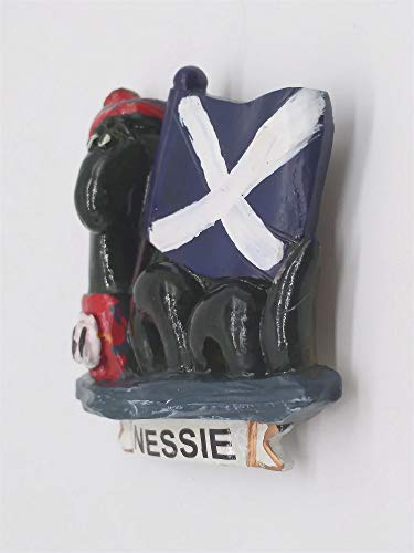 Imán decorativo 3D Monstruo del Lago Ness Escocia miniatura 5