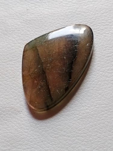 Cabochon labradorite violette naturelle, pierre pour bague artisanale - 5