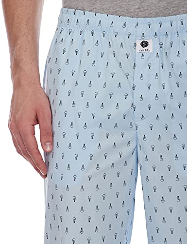 Image of Amazon Brand - Symbol Cotton Men Casual Style Pajama Bottom (Pack Of 2)