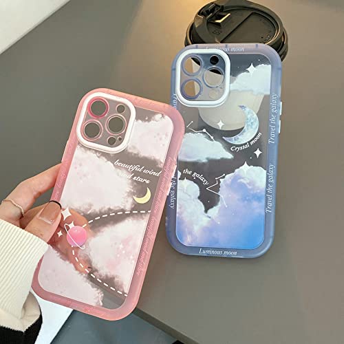 Coque iPhone 11 Silicone Souple Fantasy Star Transparente Rose
