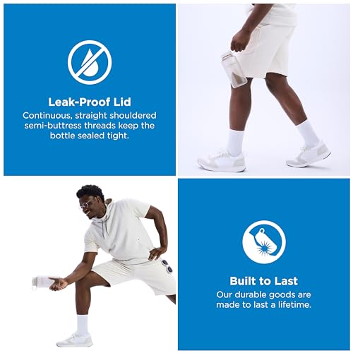 Image of Nalgene 32 oz Wide Mouth Water Bottle | BPA-Free, Durable & Leak Proof, Lightweight Bottle for Hiking & Gym, Work & Travel