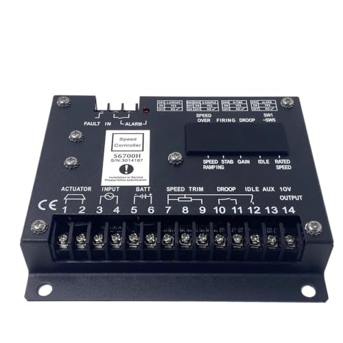 Panel motor 24V S6700H para solucionar caídas en el generador 2