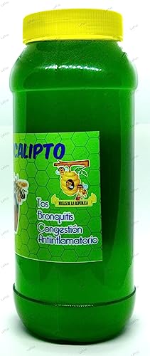 Jarabe Miel Con Eucalipto Reforzado, Tamaño A Elegir (Grande, 1 lt.) image_2