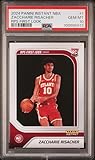 Graded 2024 Panini Instant NBA Zaccharie Risacher #1 RPS First Look Rookie RC Basketball Card PSA 10 Gem Mint