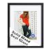 RPJC 11 x 14 Picture Frames Made of Solid Wood and High Definition Glass Display Pictures 8x10 with Mat or 11x14 Without Mat for Wall Mounting Photo Frame Black