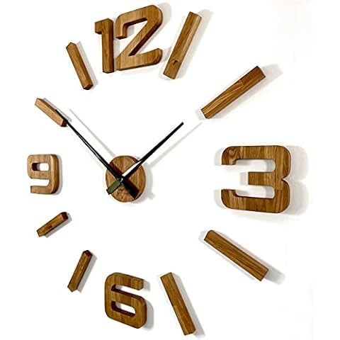 Horloge Murale 3D EKO en Bois de Chêne Cover