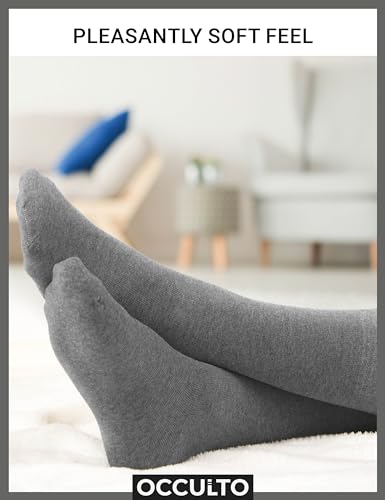 Occulto Men 100% Cotton Socks Pack of 10-20 (Model: Ingo)