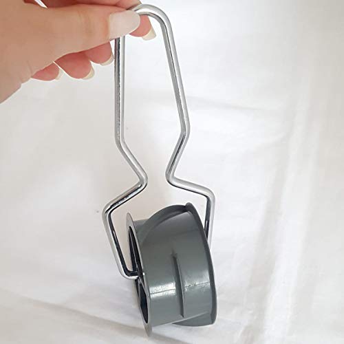 Anodilar, 2133346, Cortador de Grostoli Corta Fácil Cueca Virada Inox Utensilio Cozinha, cor Cinza,