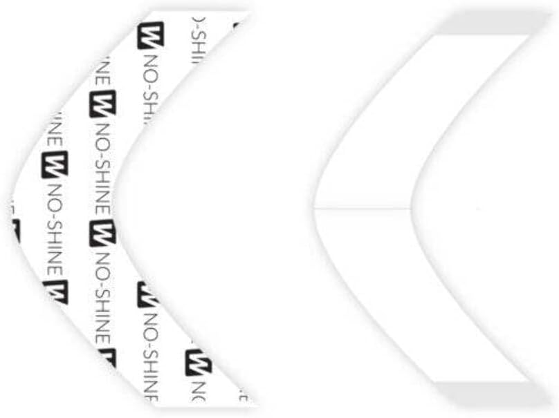 No Shine Tape Contour Shape AA Double Side Adhesive 36 Pieces