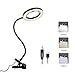 Produktbild LED-Vergrößerungslampe mit Klemme, NEWACALOX Clip-On-Lampe/Schreibtischlupenlampe, Metallschlauchlupe Lupenlampe für Tischhandwerk oder Werkbank
