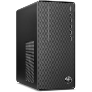 HP Desktop PC | AMD Ryzen 5 5600G | 16 GB DDR4 RAM | 512 GB SSD | AMD Radeon-Grafikeinheit | Windows 11 Home | Schwarz