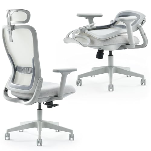 Tervo Modelo Y | Silla de Oficina Plegable para Espacios pequeños | Silla de Juegos para Adultos y niños | Silla ergonómica de Malla para computadora | Silla de Escritorio Plegable para Trabajo en