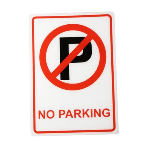 Panneau attention stationnement interdit acrylique résistant intempéries routes privées