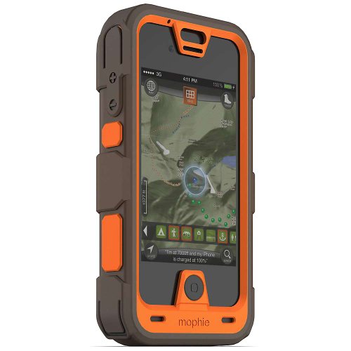 Mophie Juice Pack Pro Ruggedized Rechargeable External Battery Case for iPhone 4/4s - 2,500 mAh Outdoor Edition