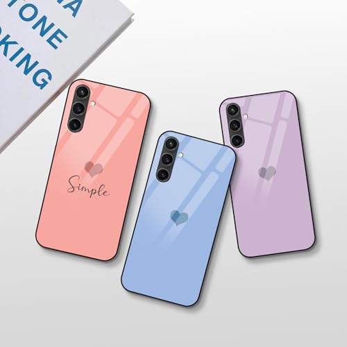 Image of COLORflow Back Cover Compatible with Samsung Galaxy S23 FE 5G|Pastel Hearts Color Customized|Shockproof TPU Bumper with Camera Protection Back Cover Compatible with Samsung Galaxy S23 FE 5G,Assorted