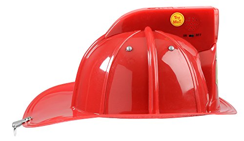 Aeromax My 1St Career Gear Firefighter Shirt And Light Up Helmet With Siren 2 Piece Bundle, Red. #TOP4