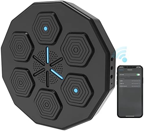 Rigel Music Boxing Machine, Smart Boxing Equipment with a Three-Layer Shock Absorption Configuration, Enjoy The Pressure Release, Perfect for Boxing Machine and Boxing Target Workouts