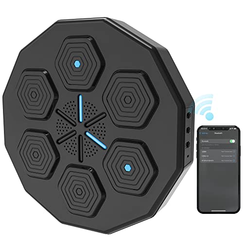 Rigel Music Boxing Machine, Smart Boxing Equipment With A Three-Layer Shock Absorption Configuration, Enjoy The Pressure Release, Perfect For Boxing Machine And Boxing Target Workouts #TOP3