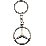  Ludostreet Llavero de Metal Compatible con Marcas de Coche (Compatible con Mercedes)