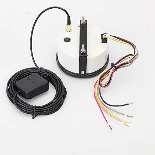 Samdo 85Mm Universal Gps Speedometer Motorcycle Speedometer Gauge Odometer Turning Lamp High Beam Lamp 120 Mp/H Mph Car Truck Vehicle #TOP2