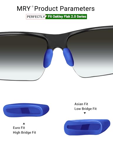 Image of Mryok Replacement Nose Piece Nose Pads for Oakley Half Jacket /Flak 2.0 /Half Jacket 2.0 /Flack Jacket Sunglass - Options
