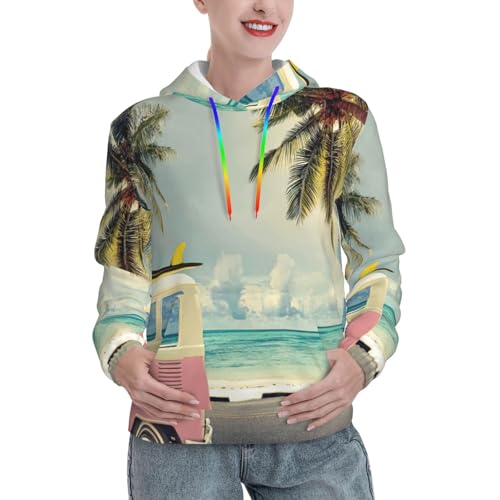 Sweat à capuche ajusté femme EdWal résout le choix de tenue de mi-saison