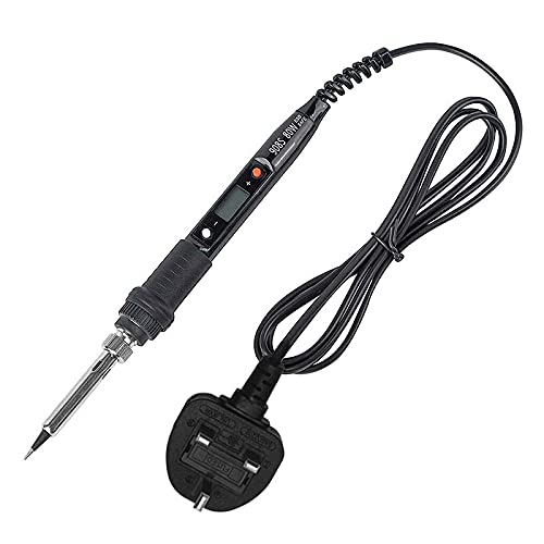 WTING Soldering Kit, 80W 110V Adjustable Electric Temperature Soldering Gun Welding Tools, Soldering Stand and Rosin Core Solder Wire Tube